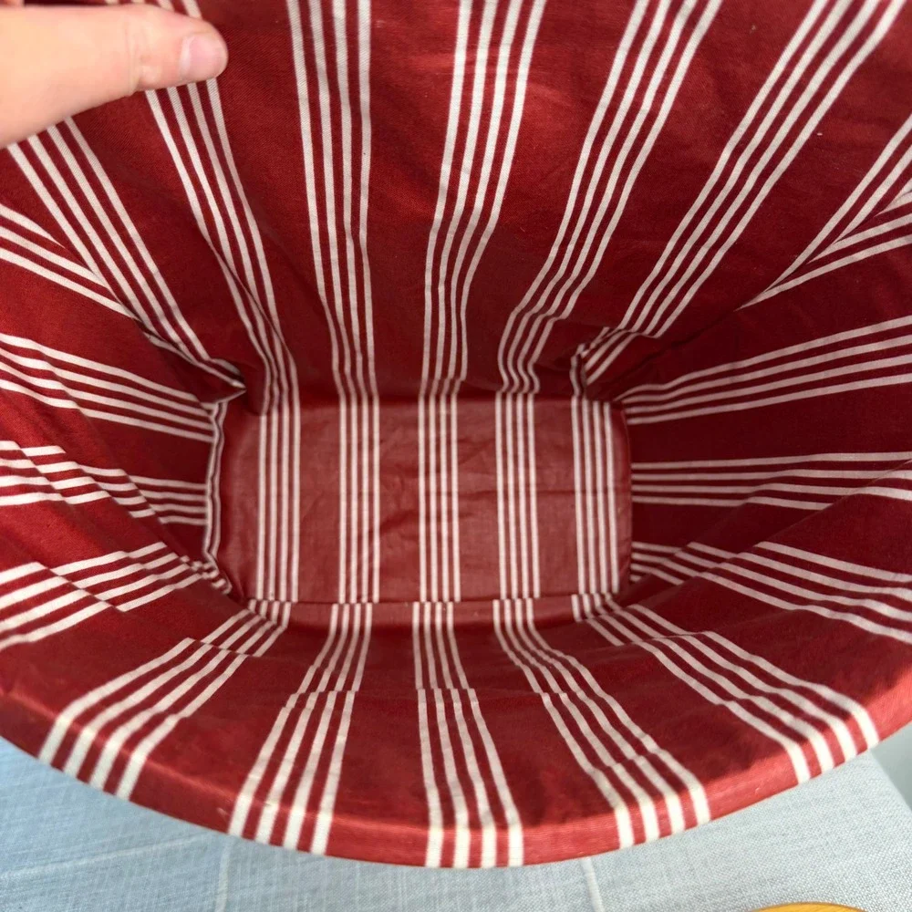 Longaberger '98 Holiday Hostess Winter Wishes Basket Liner Wall Hanging Cottage